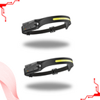 LED‑Stirnlampe | 230° Sicht