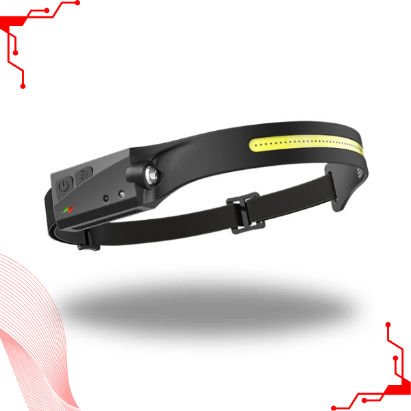 LED‑Stirnlampe | 230° Sicht