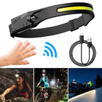 LED‑Stirnlampe | 230° Sicht